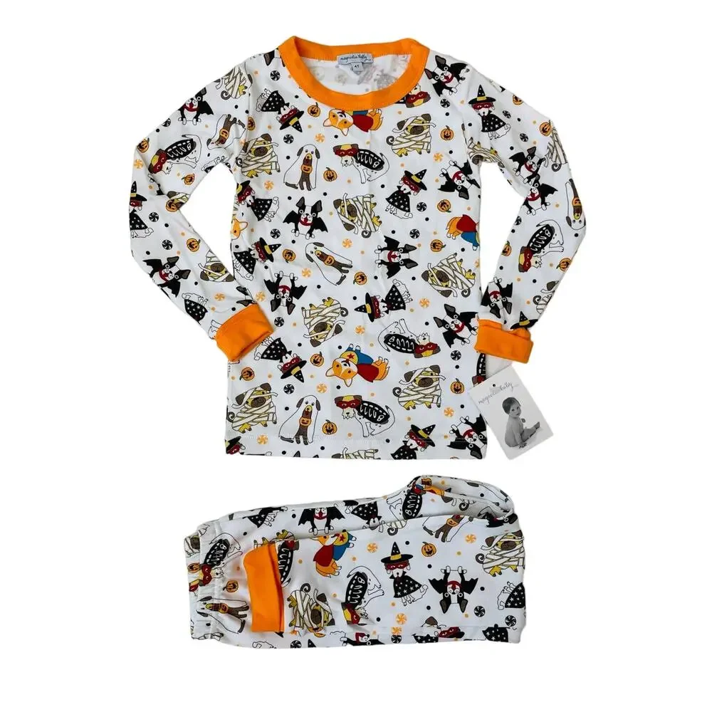 NWT Magnolia Baby Size 12 Howl-o-ween PJs